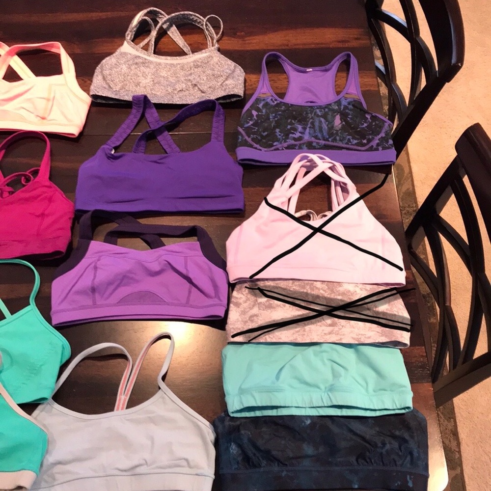 Lululemon sports bra. Size8. $15. EACH.